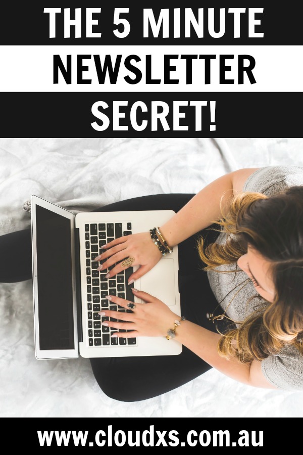 The 5 Minute Newsletter Secret!