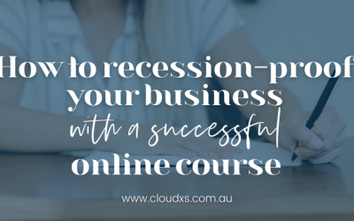 How to recession-proof your business with a successful online course